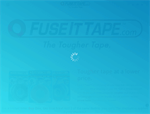 Tablet Screenshot of fuseittape.com